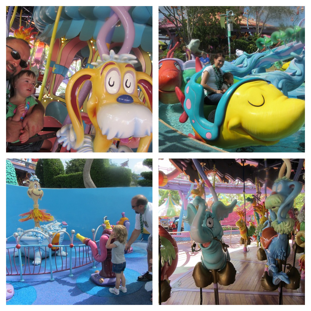 As atrações da Seuss Landing no Islands of Adventure – Orlando do dia