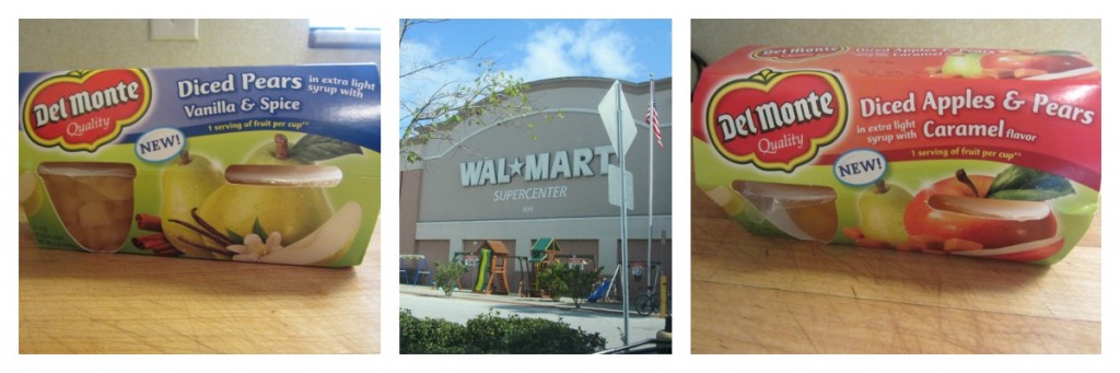 Del Monte Fruit Cups WalMart