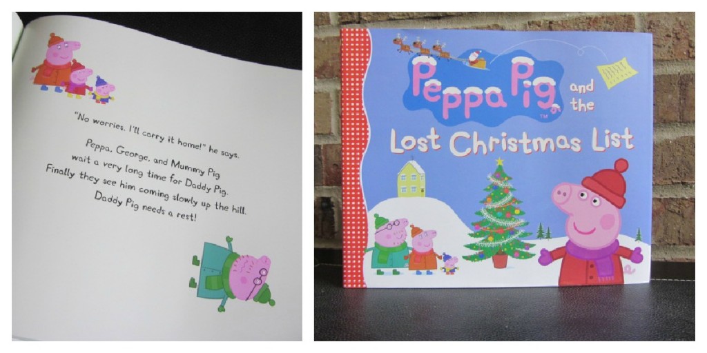 Peppa Pig and the Lost Christmas List Book