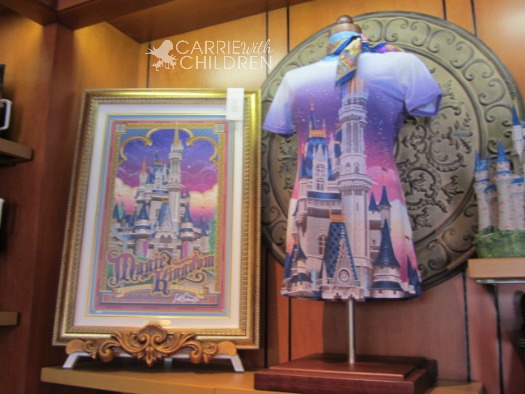 Disney's New Fantasyland Merchandise Artwork