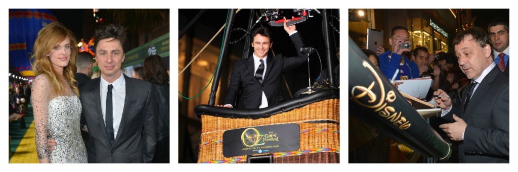 The Men of Oz The Great and Powerful at World Premiere El Capitan Theatre