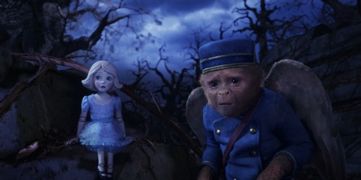 Finley and China Girl in Oz The Great and Powerful