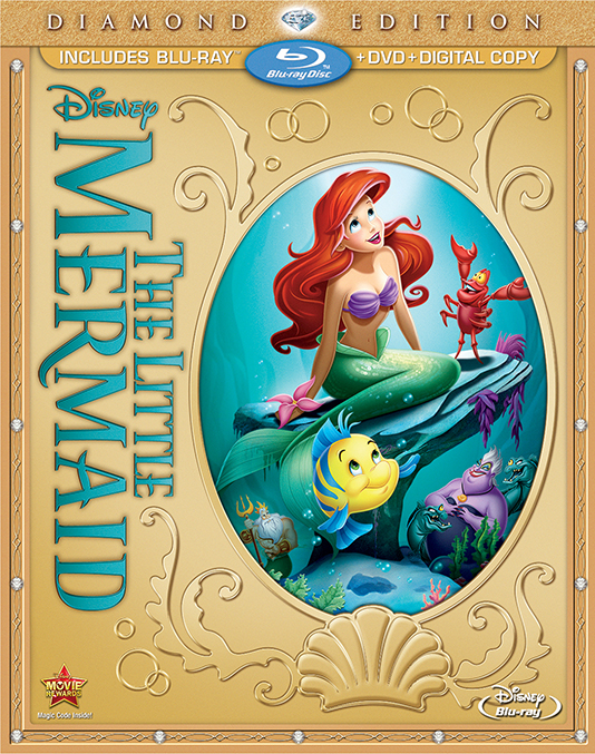 The Little Mermaid Diamond Edition Blu-ray/DVD