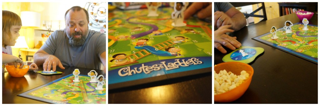 Chutes and Ladders Hasbro Game Night Collage