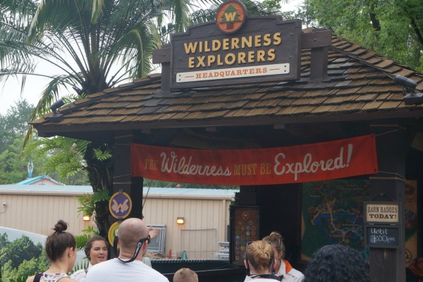 Wilderness Explorers HQ Park Entrance