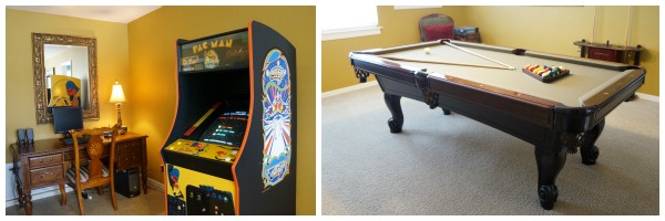All Star Vacation Homes Game Room Collage